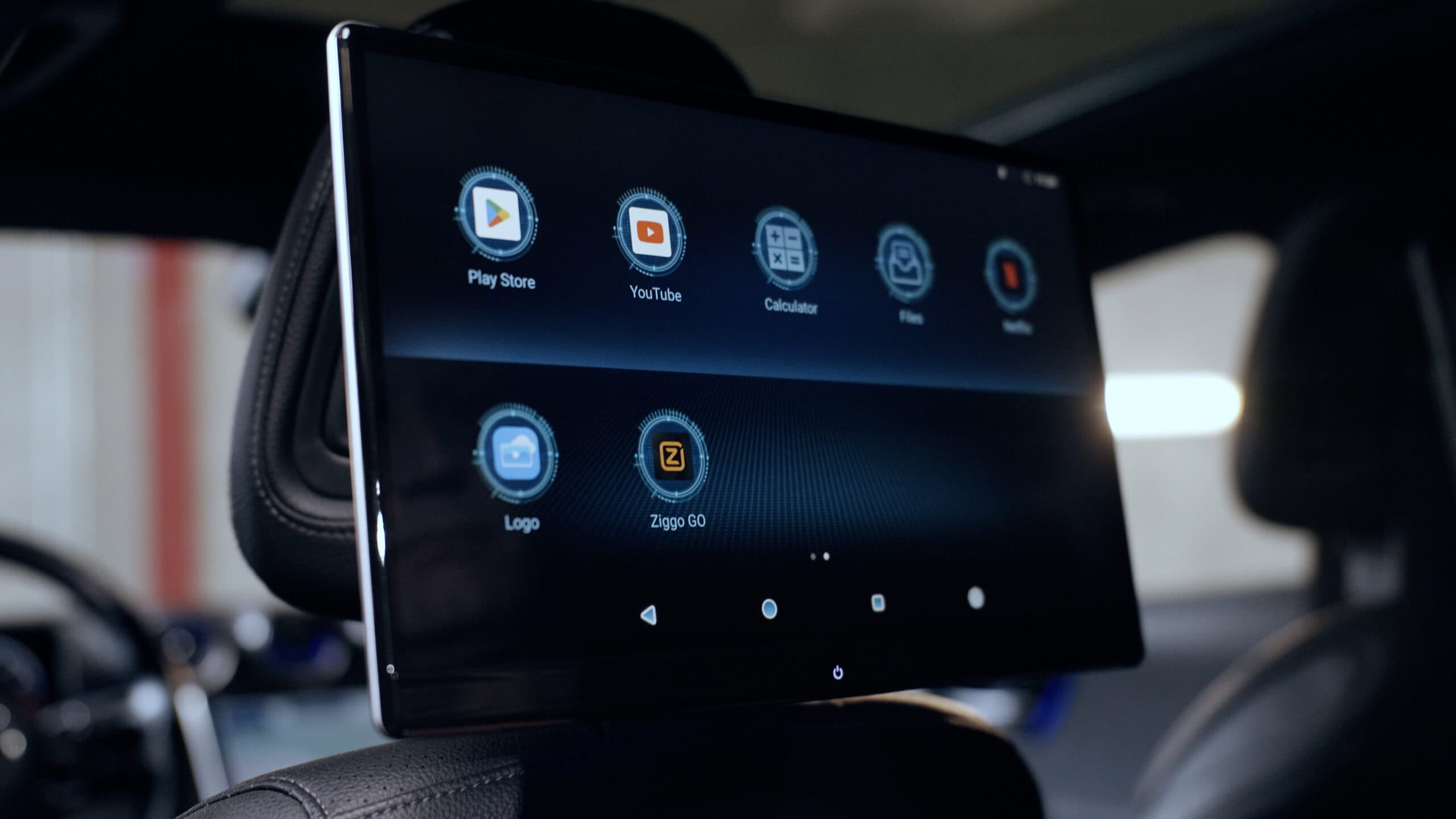 BMW Rear seat entertainment